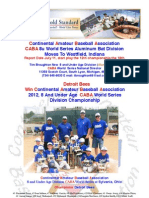 Winter News - 08U - Aluminum Bat - 2013