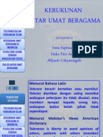 PAI Kerukunan Hidup Umat Beragama - Diskusi Mahaiswa - 2