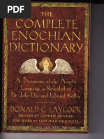 Download The Complete Enochian Dictionary by Nekus Wondrous Library of Magick Mystery and More SN121880413 doc pdf
