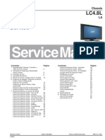 TV a cores LC4.8LLA guia de serviço