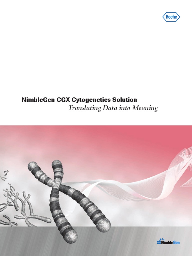 Translating Data Into Meaning: Nimblegen CGX Cytogenetics Solution ...