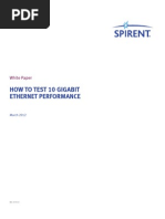 How To Test 10G Ethernet