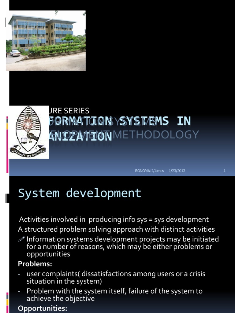 Information System Development | PDF | Feasibility Study | Software ...