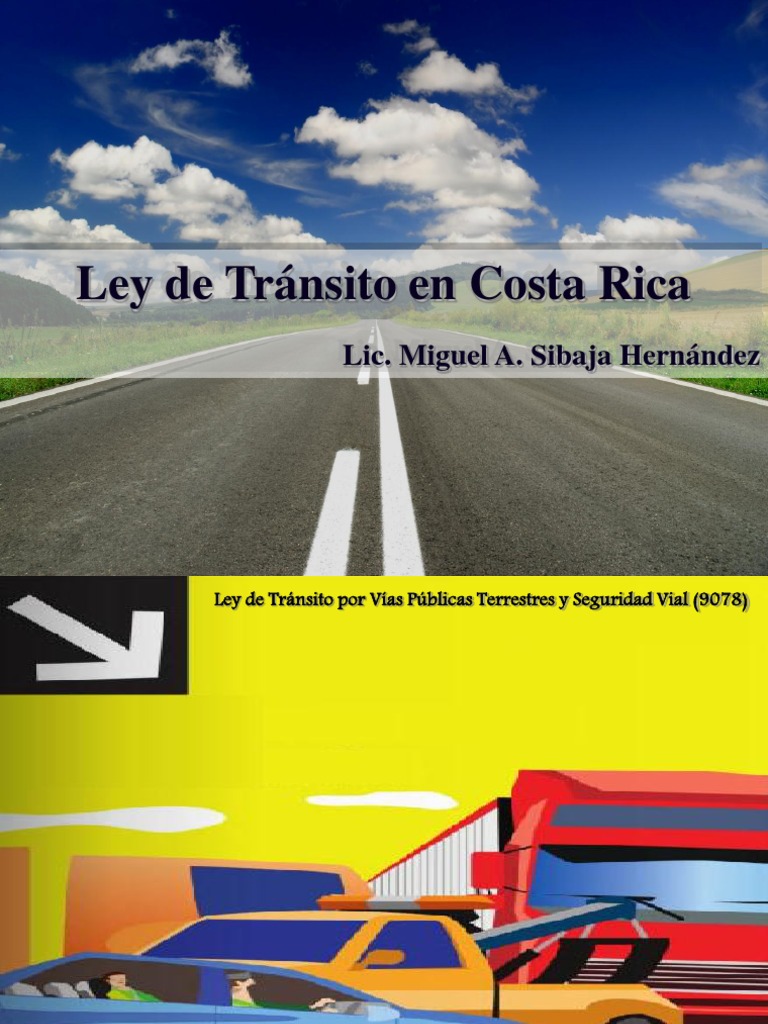 3. Ley de Tránsito en Costa Rica Pedestrian Traffic Light
