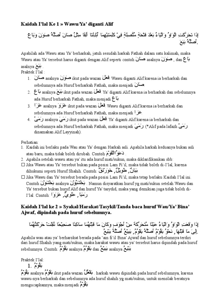 Kaidah I Lal Teks Grafem