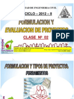 Clase 2 Tipos de Proyectos 2012 II Final