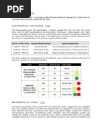 Download rebar grades by Gelbert Silot SN121920837 doc pdf