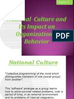 How national culture impacts organizational behavior