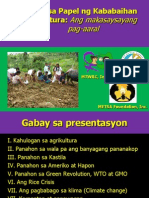 The Roles and Rights of Women in Agriculture - Cebuano