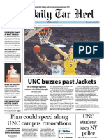 The Daily Tar Heel For January 24, 2013