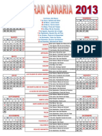 Calendario 2013 Gran Canaria a3