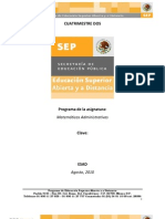 PD Matematicas Administrativas