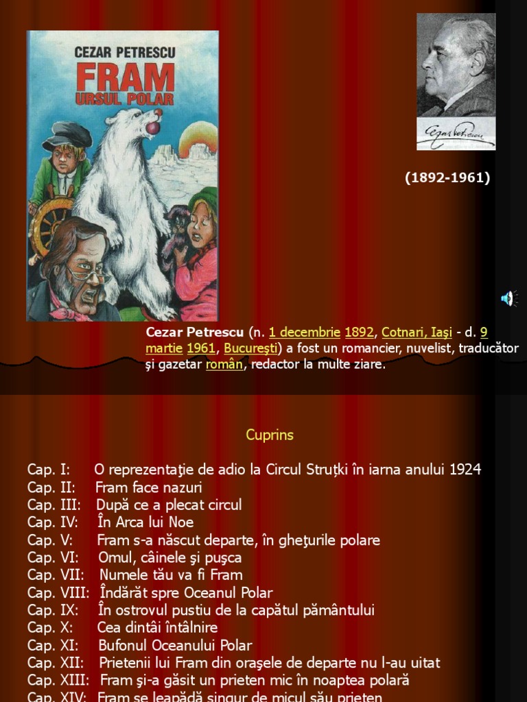 Fram Ursul Polar - Prezentare