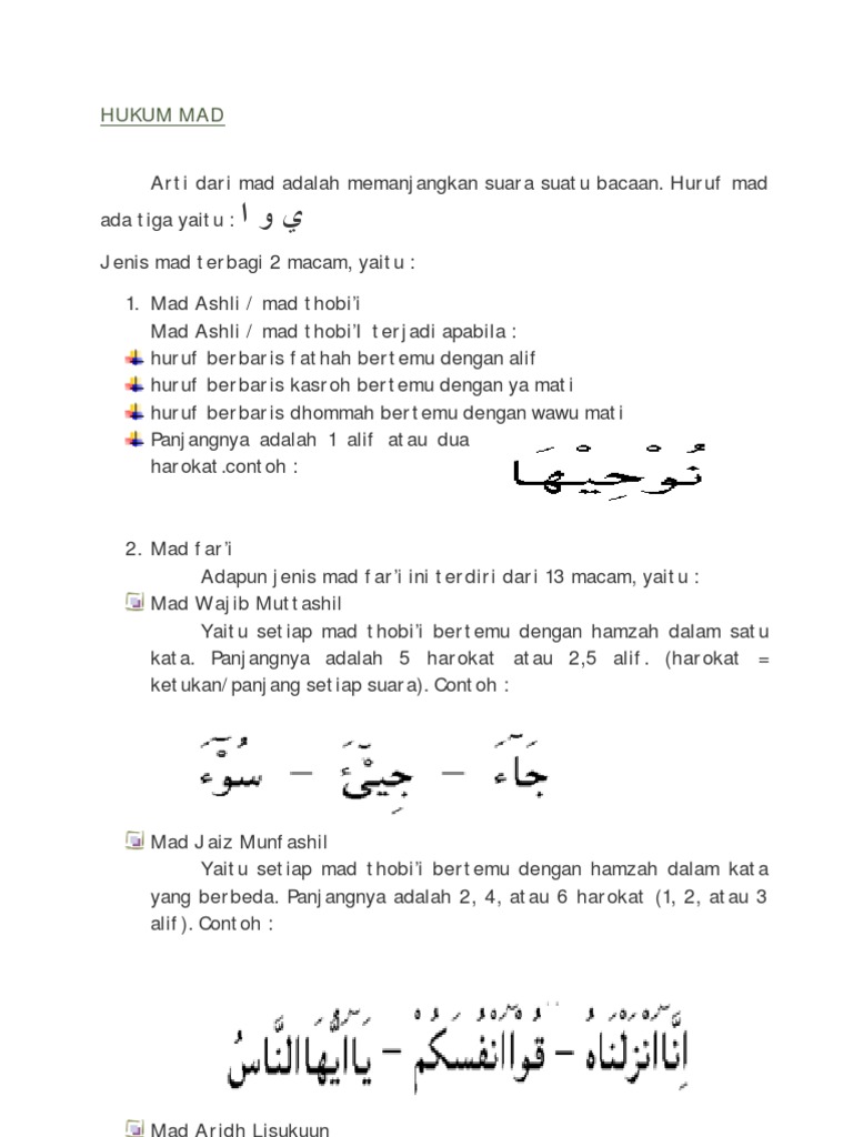 Materi Mad Pdf