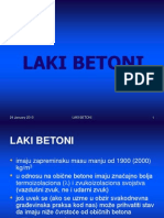 LAKI BETONI, TESKI BETONI, MIKROARMIRANI BETONI, POLIMERNI BETONI Skraceno