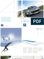 Peugeot 207 CC Brochure
