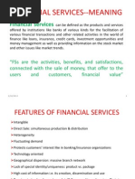 financial services