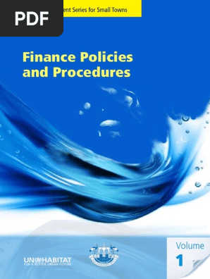 Finance Policies and Procedures 