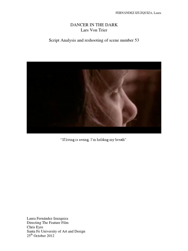 Dancer in the Dark: Scene 53 Analysis | PDF