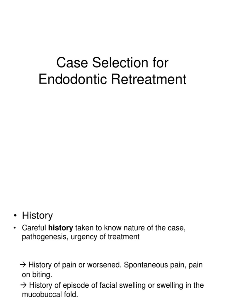 Endodontic Retreatment PDF