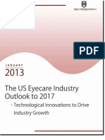 The US Eyecare Industry Outlook to 2017 - Lenses Segment Continues to Maintain its Dominance