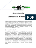 Chomsky, Noam - Democracia Y Mercados