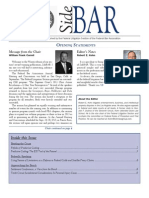 SideBAR • Published by the Federal Litigation Section of the Federal Bar Association • Winter 2013
