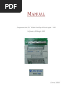 Programacion de PLC Micrologix 1200 - AB