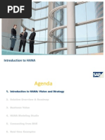 Introduction To SAP Hana