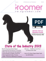 Pet Grooming eGroomer Journal for Professional Pet Groomers January/March 2013
