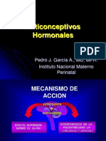 Anticoncepción Hormonal Farmacologia