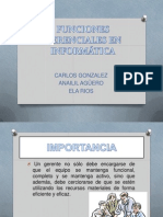 Funciones Gerenciales en Informática