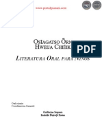 LITERATURA ORAL PARA NIÑOS - GUILLERMO SEQUERA - PARAGUAY - PORTALGUARANI