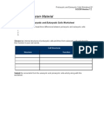 Sci230 r7 Cells Worksheet