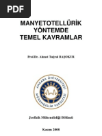 MANYETOTELLÜRİK YÖNTEMDE TEMEL KAVRAMLAR