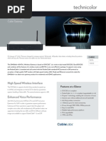 DOCSIS 3.1 EMTA Modem Specifications | PDF | Orthogonal Frequency ...