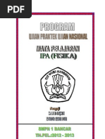 Download  PROGRAM Praktek fisika SMP kelas 9 ujian akhir by jidin SN122090430 doc pdf