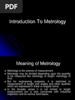 Introduction To Metrology