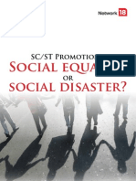 Social equality or social disaster