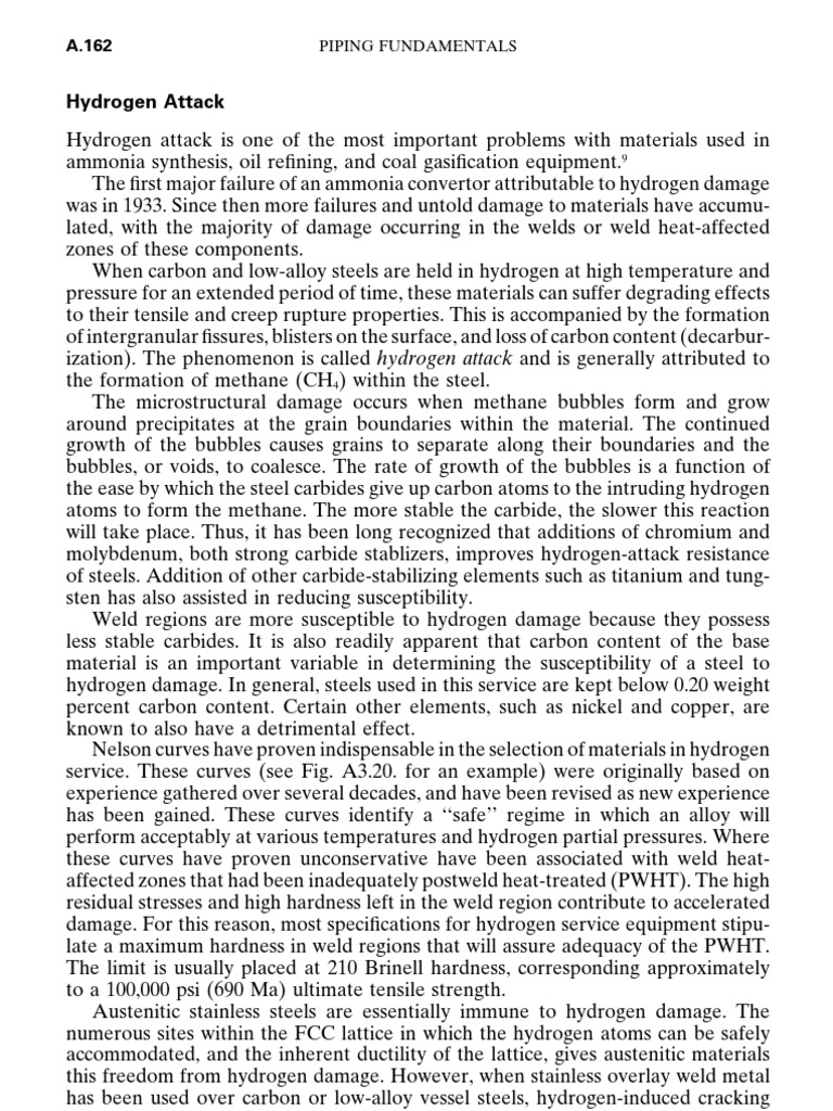 Hydrogen Attack in Steel Materials | PDF | Steel | Welding