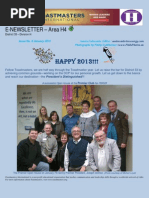 District 3 Division H Area 4 Newsletter