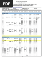 HKU Shuttle Bus Schedule PDF