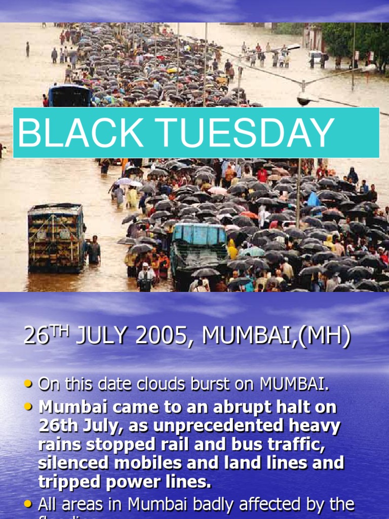 Mumbai Flood Pdf Flood Mumbai