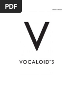 Download VOCALOID 3 Owners Manual by Raki Saionji SN122127073 doc pdf