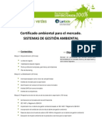 Programa Sistemas Gestion Ambiental