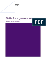 Skills For A Green Economy: A Report On The Evidence