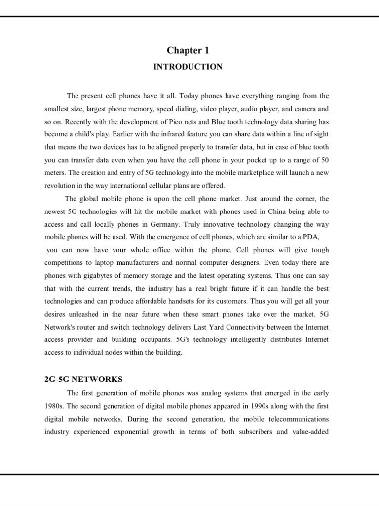 5g Networks | PDF | Computer Network | 4 G