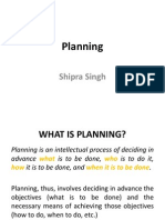 planning