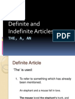 Determiners: Articles and Quantifiers