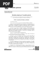 Assemblée générale onu